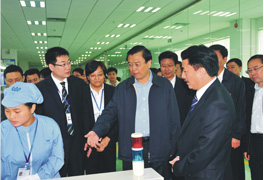 時任全國人大常委會委員長、時任國務(wù)院副總理張德江同志視察威勝